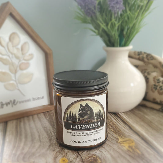 Lavender Candle | Hand-Poured Premium Soy–Coconut Wax Blend | 9 oz | Made in West Virginia