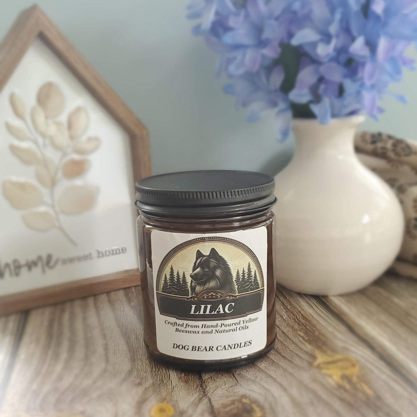 Lilac Candle | Hand-Poured Premium Soy–Coconut Wax Blend | 9 oz | Made in West Virginia