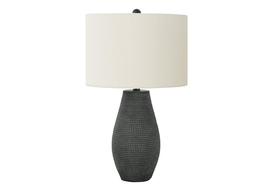 Black Resin Table Lamp
