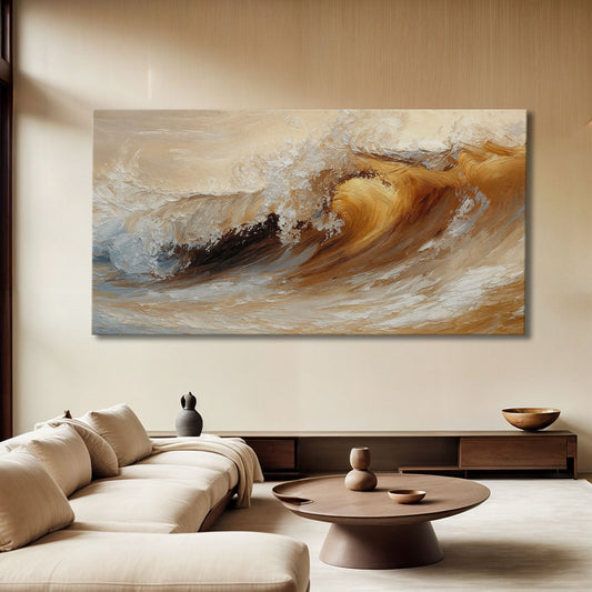 Ocean Wave Seascape Iii wall art with nature-inspired artwork - product view 2