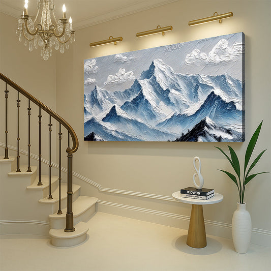Mountain Minimalist wall art with nature-inspired artwork - product view 2