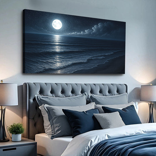 Beach Shoreline Coastal wall art with nature-inspired artwork - product view 2