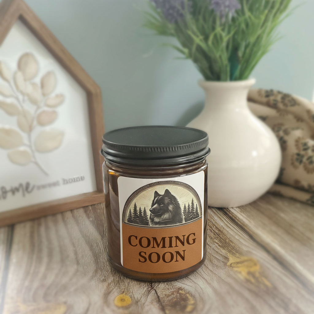 Cleaned up Coming Soon candle with natural setting