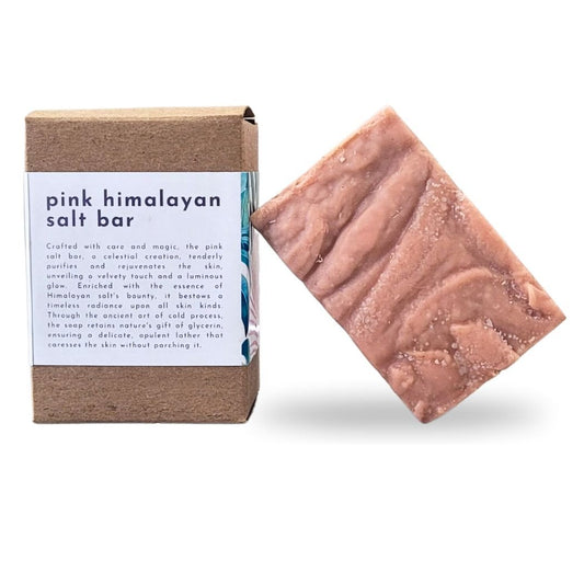 Pink Himalayan Salt and Shea Soap, Cold Process-0
