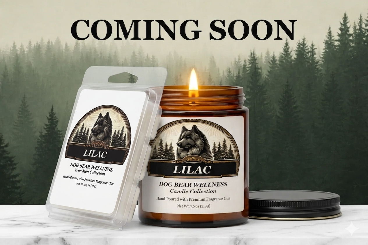 Dog Bear Wellness Candles and Wax Melts