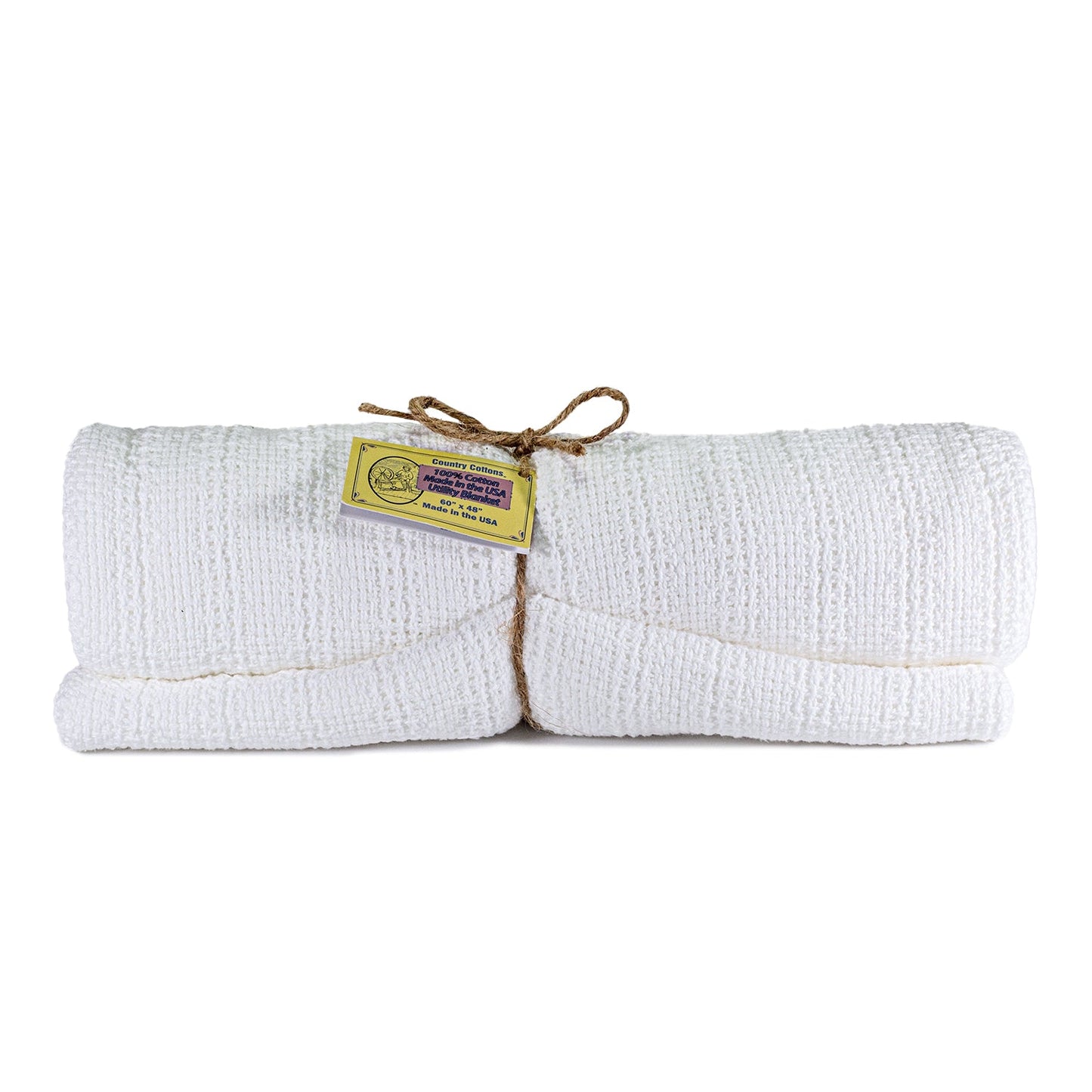 100% Cotton Utility Blanket 60" X 48" home decor with nature-inspired artwork - product view 8