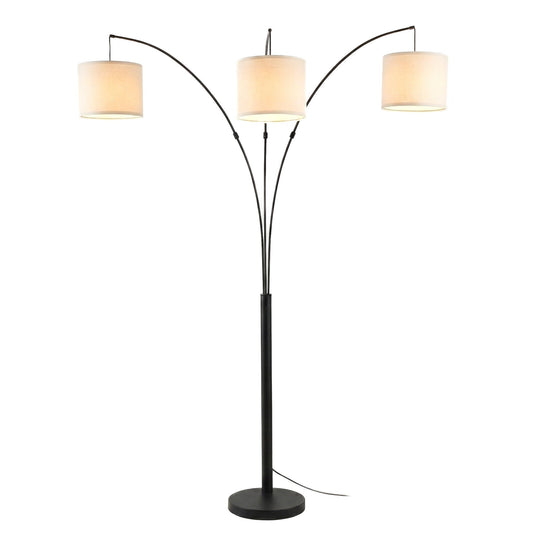 3 Arm Arc Oil-Rubbed Bronze Floor Lamp