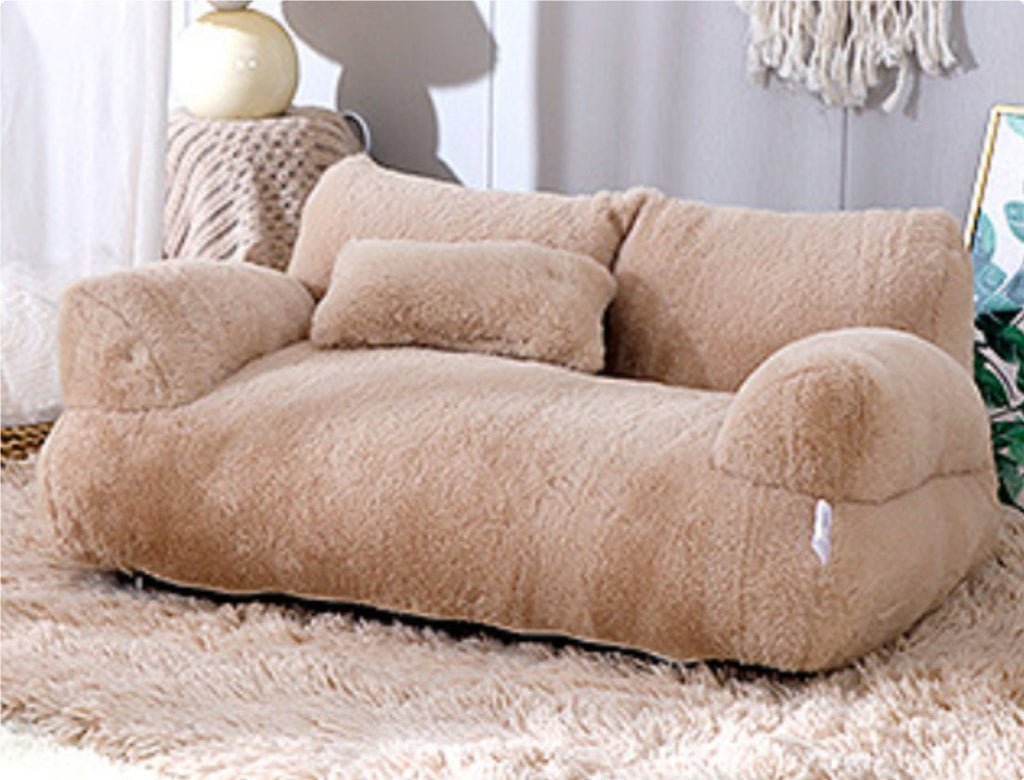 Luxury Cat Bed Sofa Winter Warm Cat Nest Pet Bed for Small Medium uncategorized / needs cleanup with nature-inspired artwork - product view 8