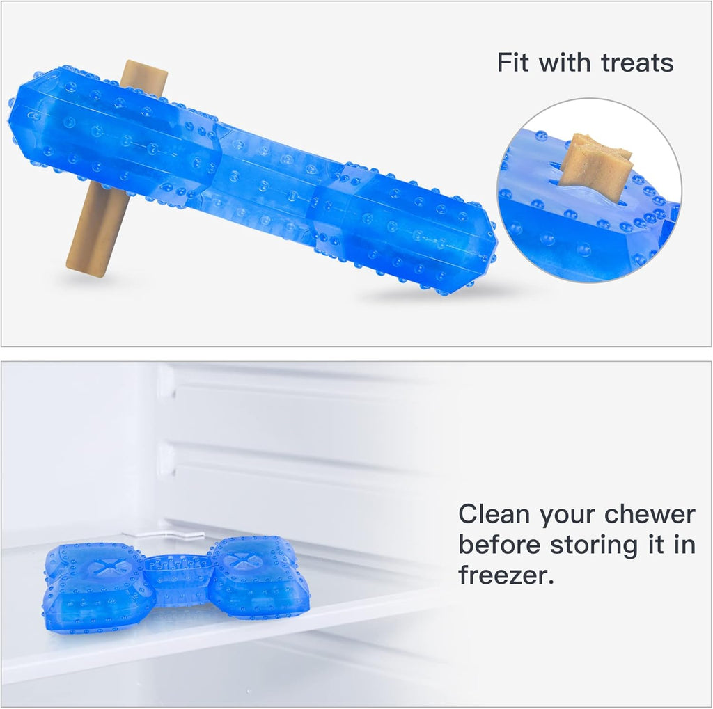 Pet Teether Cooling Chew Toy for Dogs Teething uncategorized / needs cleanup with nature-inspired artwork - product view 7