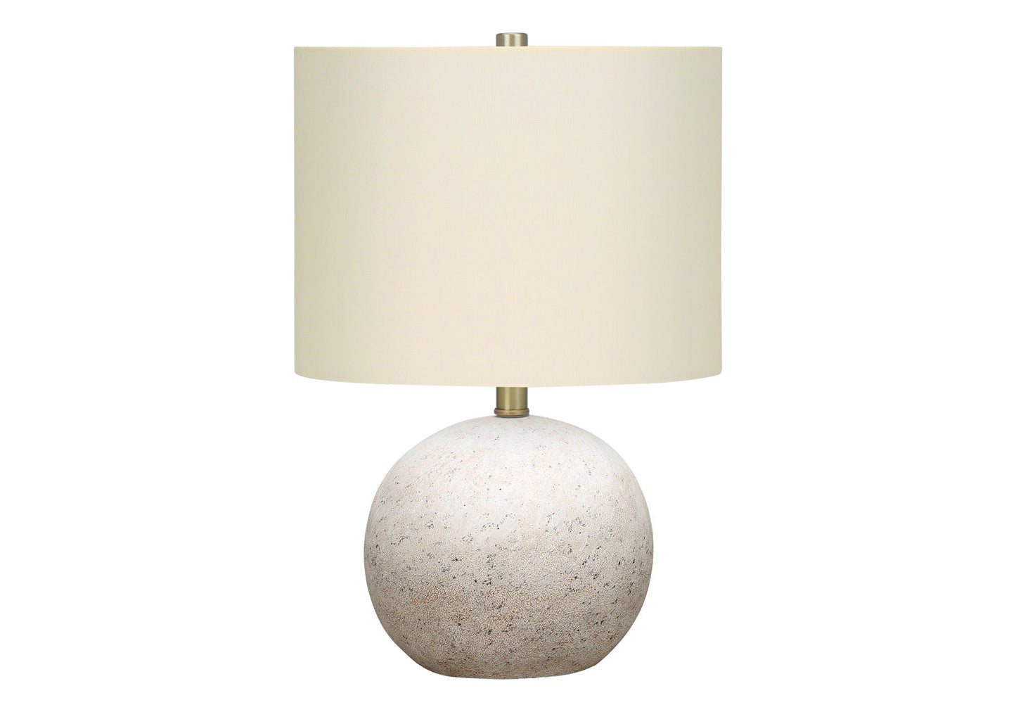 Beige or Gray Concrete Table Lamp