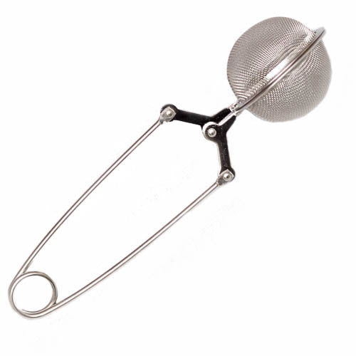 Perfect 1 Cup Mesh Pincer Spoon tea accessories with nature-inspired artwork