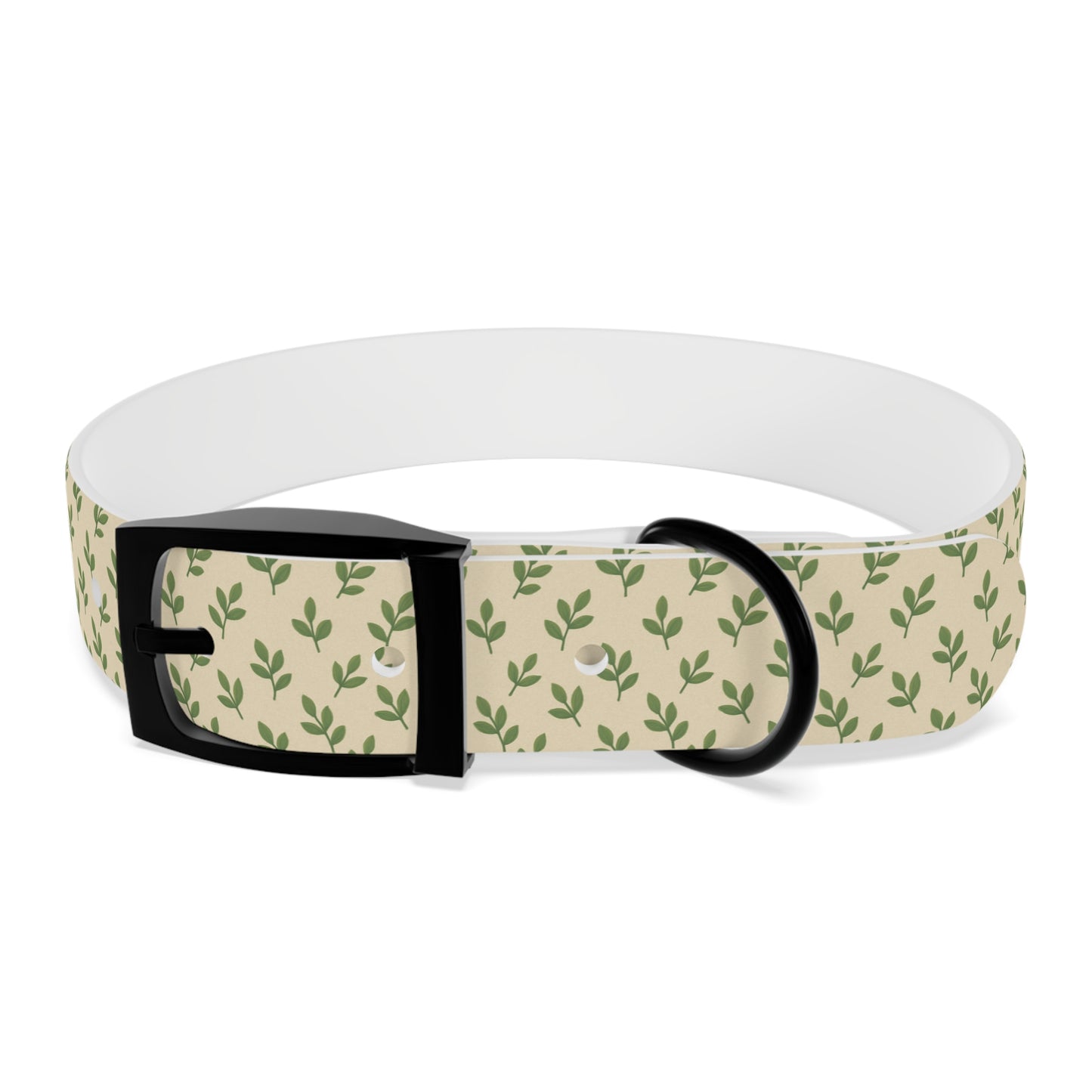 Tranquil Leaf Dog Collar