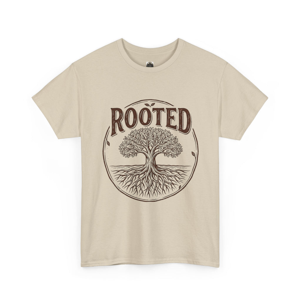 Rooted T t-shirt with nature-inspired artwork - product view 22
