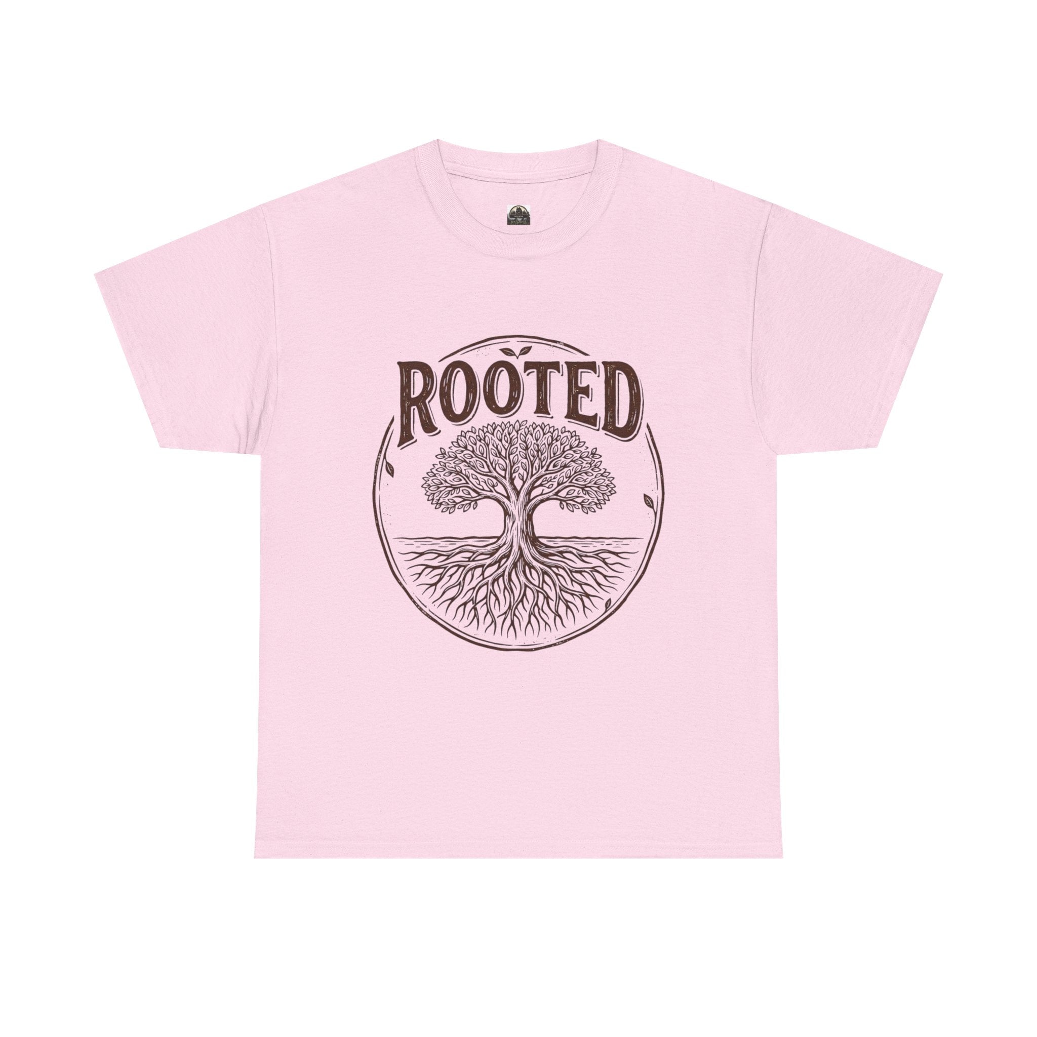 Rooted T t-shirt with nature-inspired artwork - product view 11