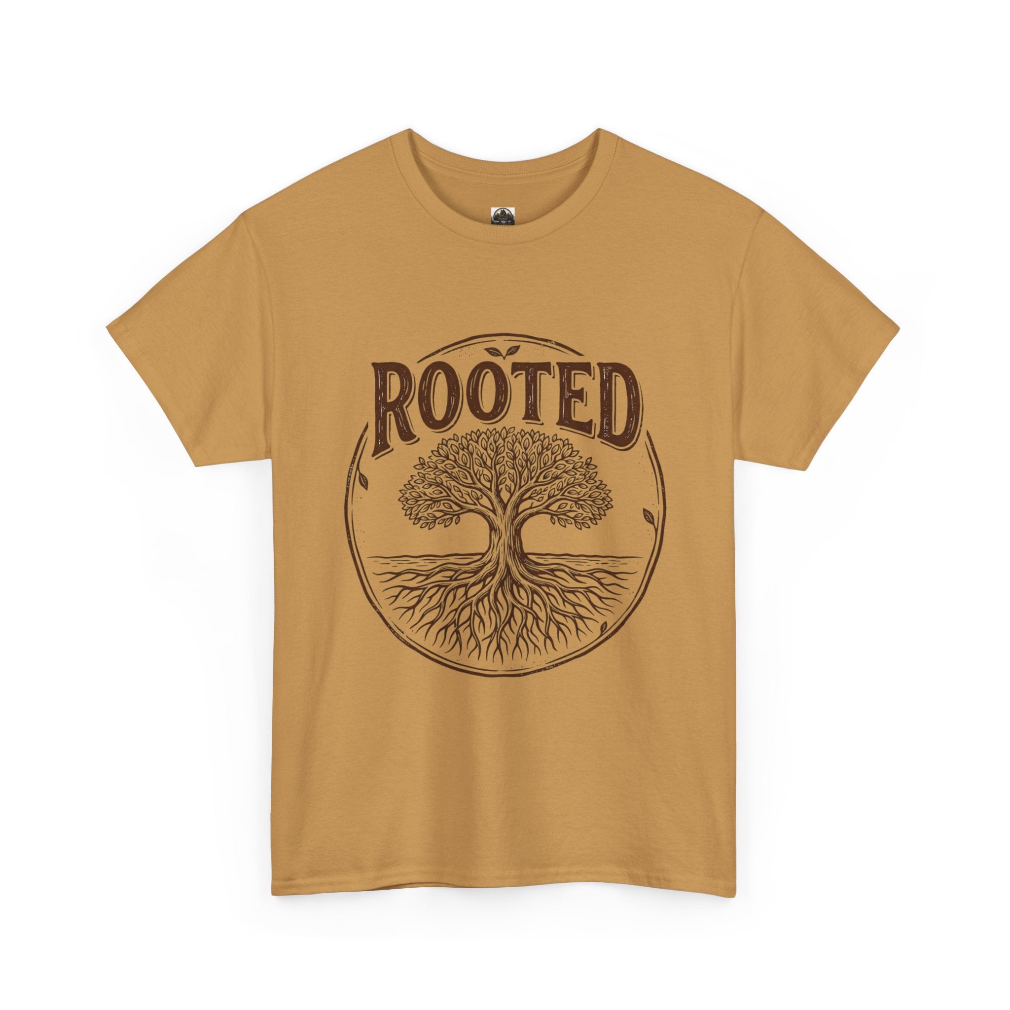 Rooted T t-shirt with nature-inspired artwork - product view 28