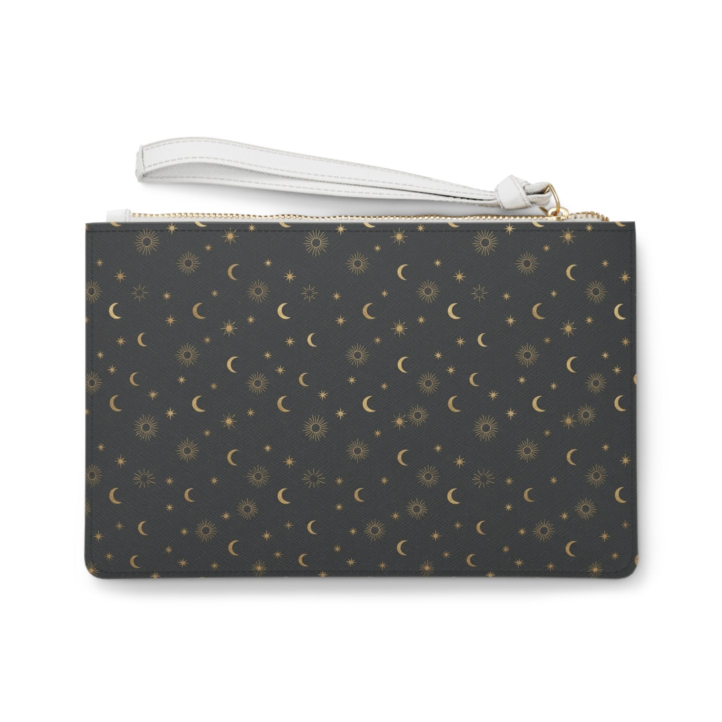 Golden Moon and Star Makeup Bag
