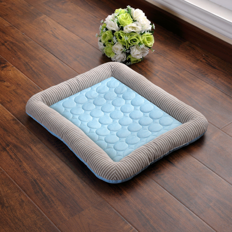 Pet Cooling Pad Bed for Dogs Cats Puppy Kitten Cool Mat Pet Blanket home decor with nature-inspired artwork - product view 3