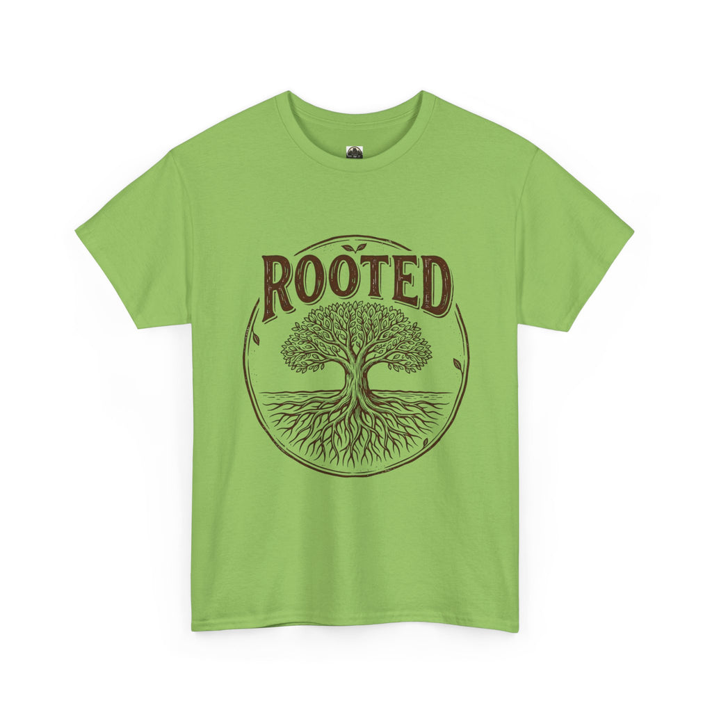 Rooted T t-shirt with nature-inspired artwork - product view 37