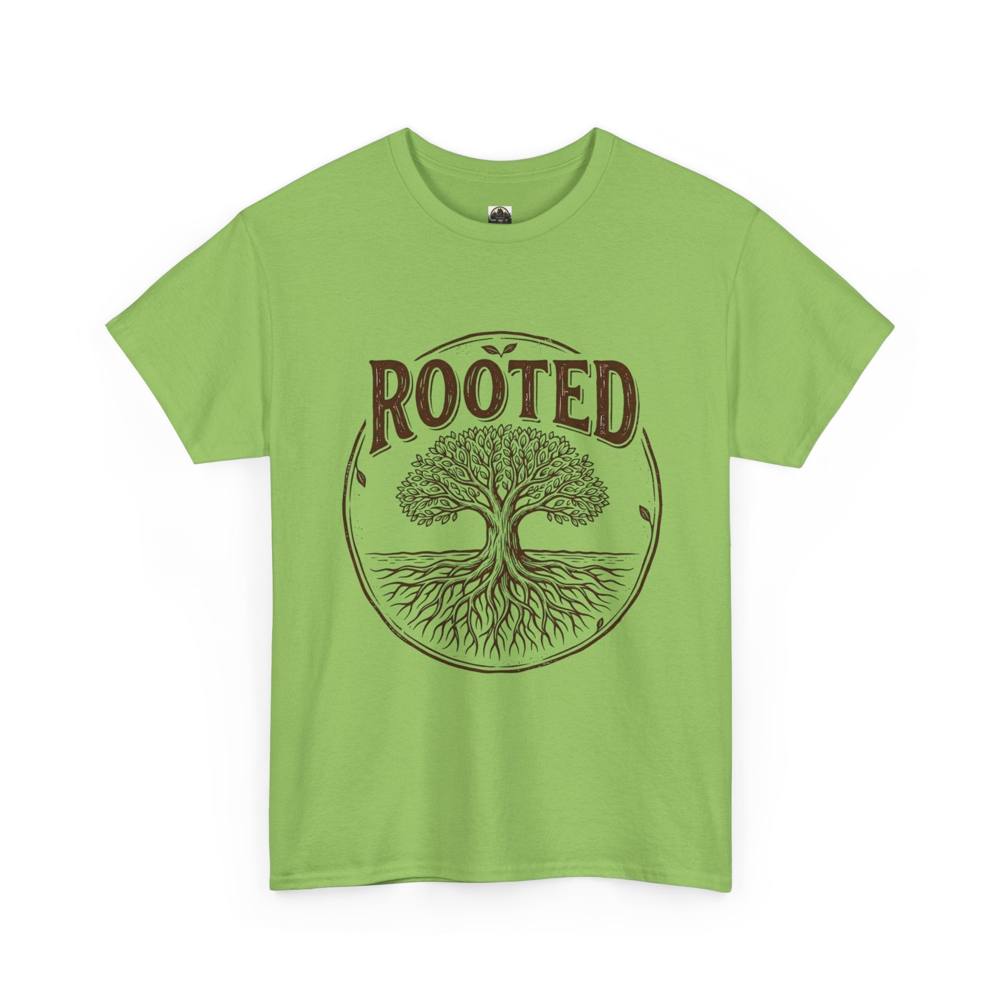 Rooted T t-shirt with nature-inspired artwork - product view 37