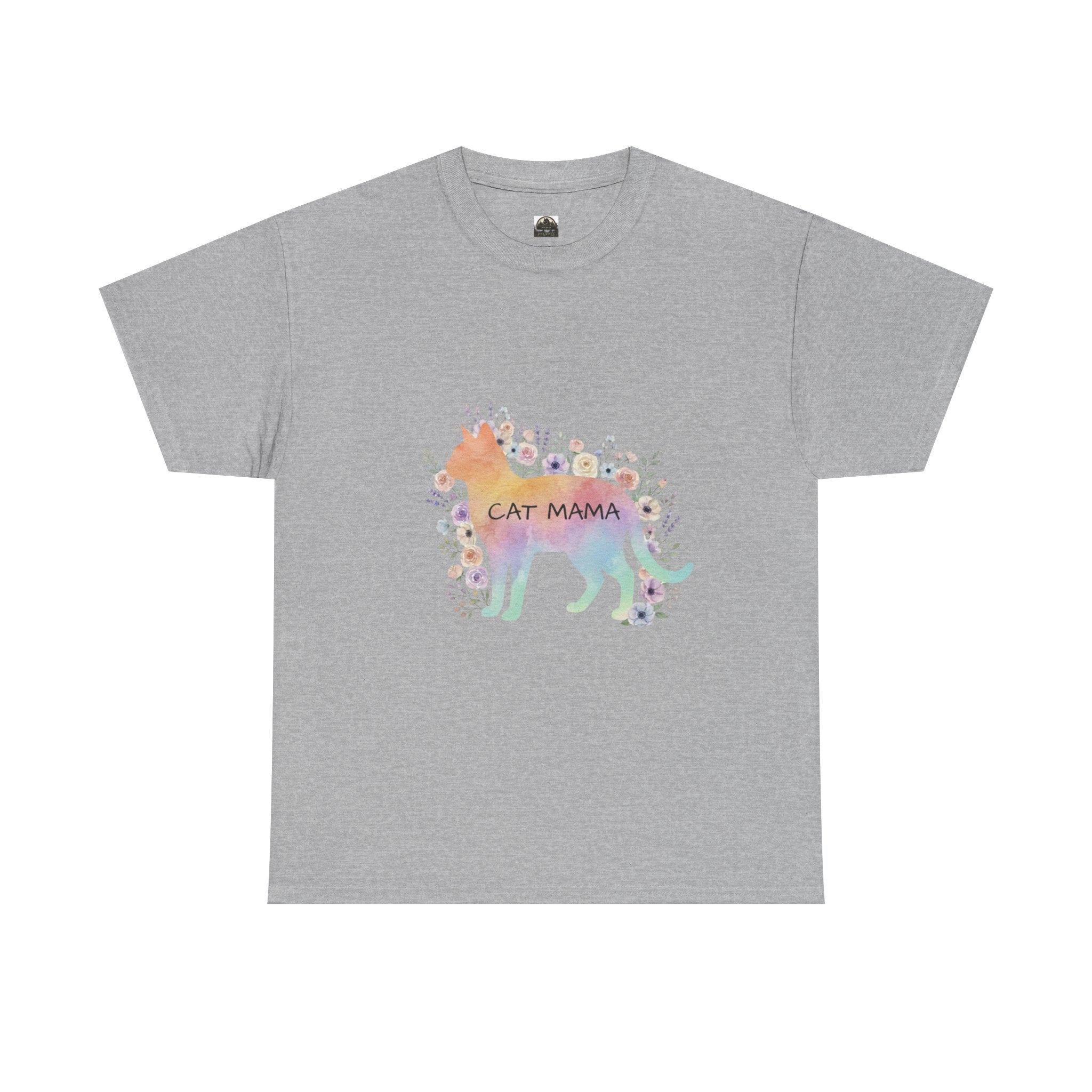 Cat Mama T t-shirt with nature-inspired artwork - product view 13