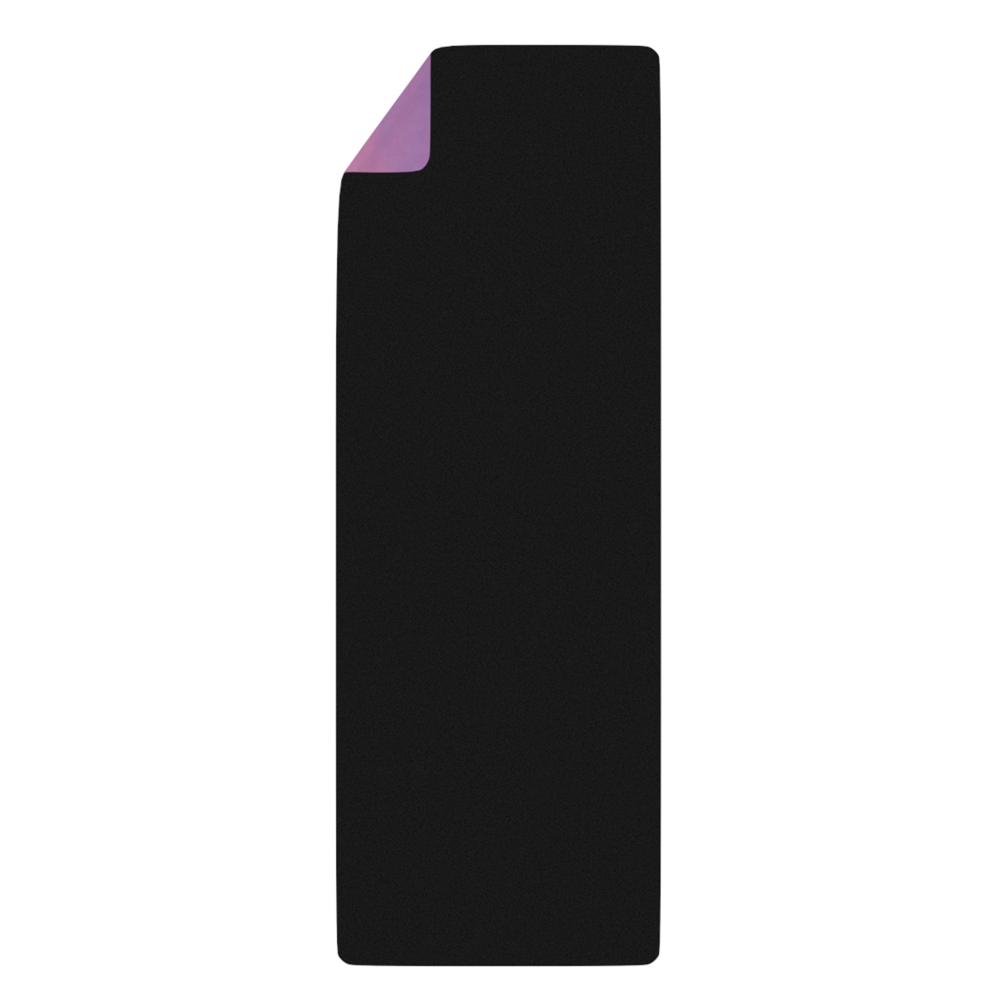 Tulip Field Sunset Rubber Yoga Mat | Floral Sunset Yoga Mat