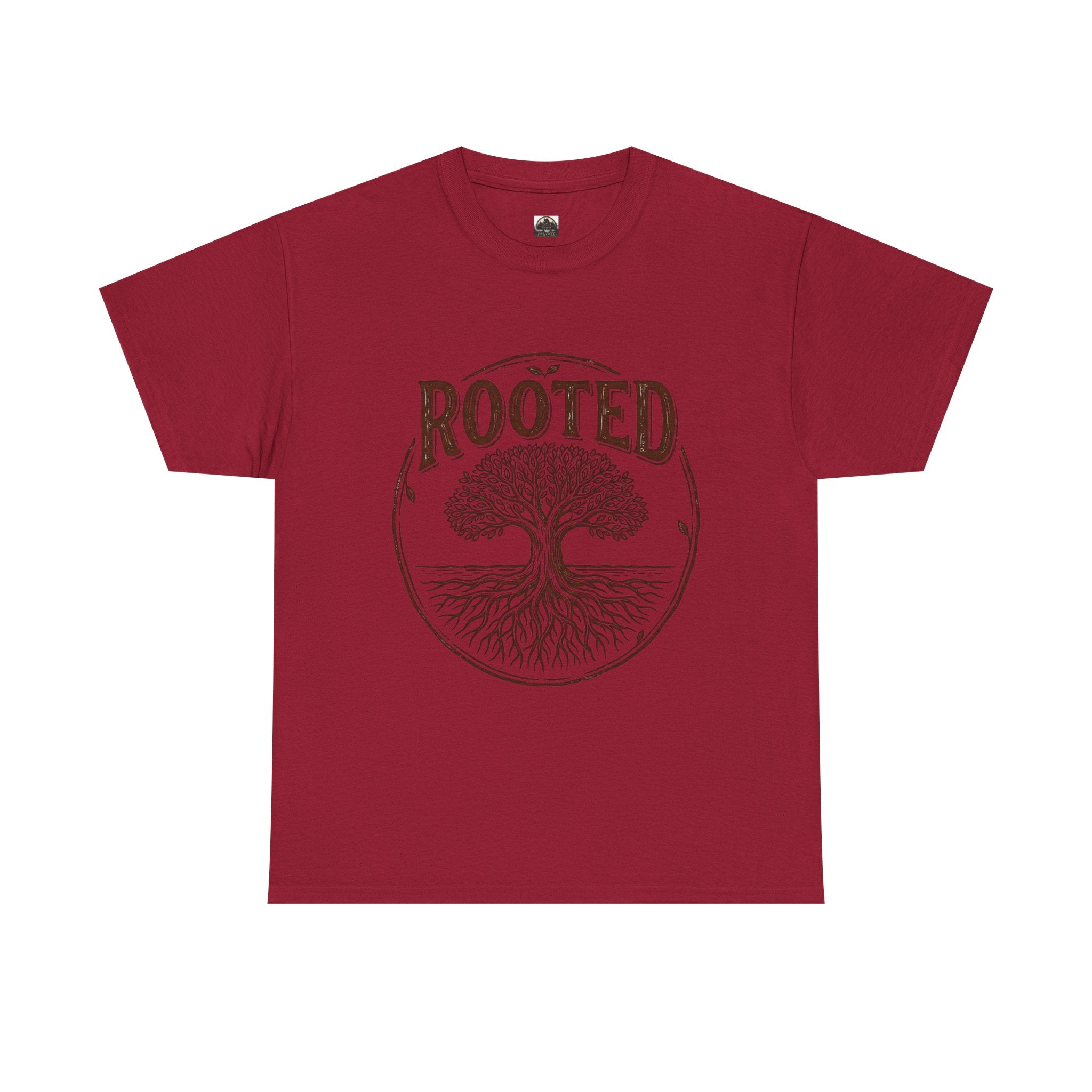 Rooted T t-shirt with nature-inspired artwork - product view 12