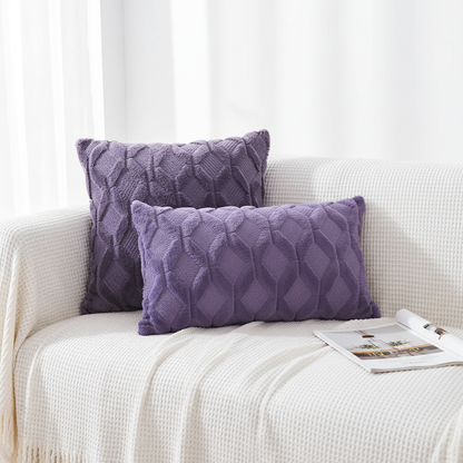 Pack of 2 Bundle One 18"x18" with a Matching Color of One 12"x20" pillow cover with nature-inspired artwork - product view 9