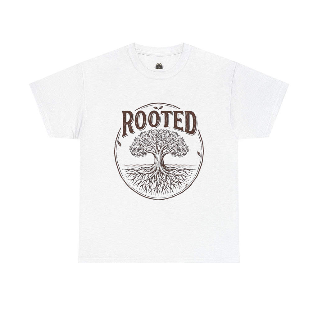 Rooted T t-shirt with nature-inspired artwork - product view 13