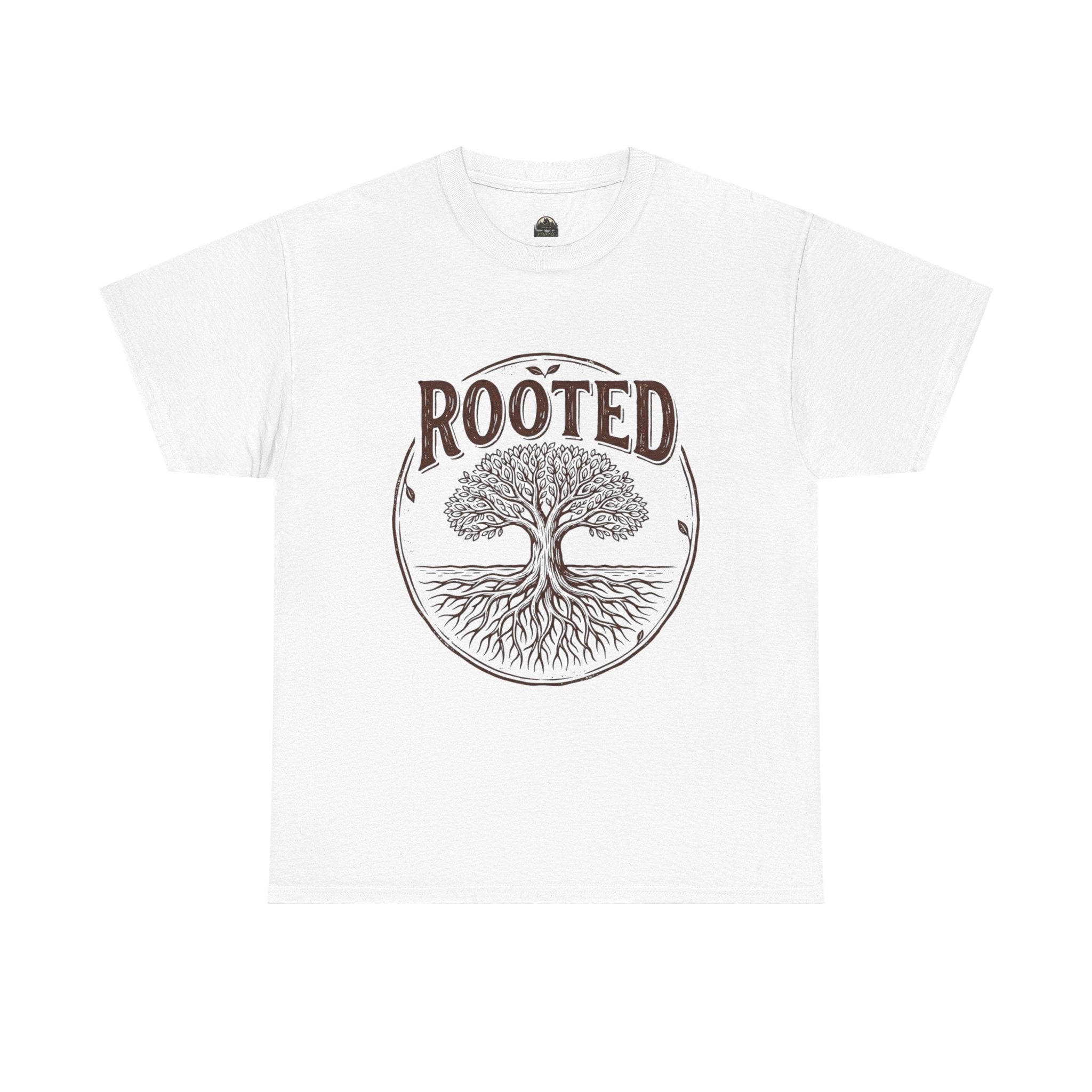 Rooted T t-shirt with nature-inspired artwork - product view 13