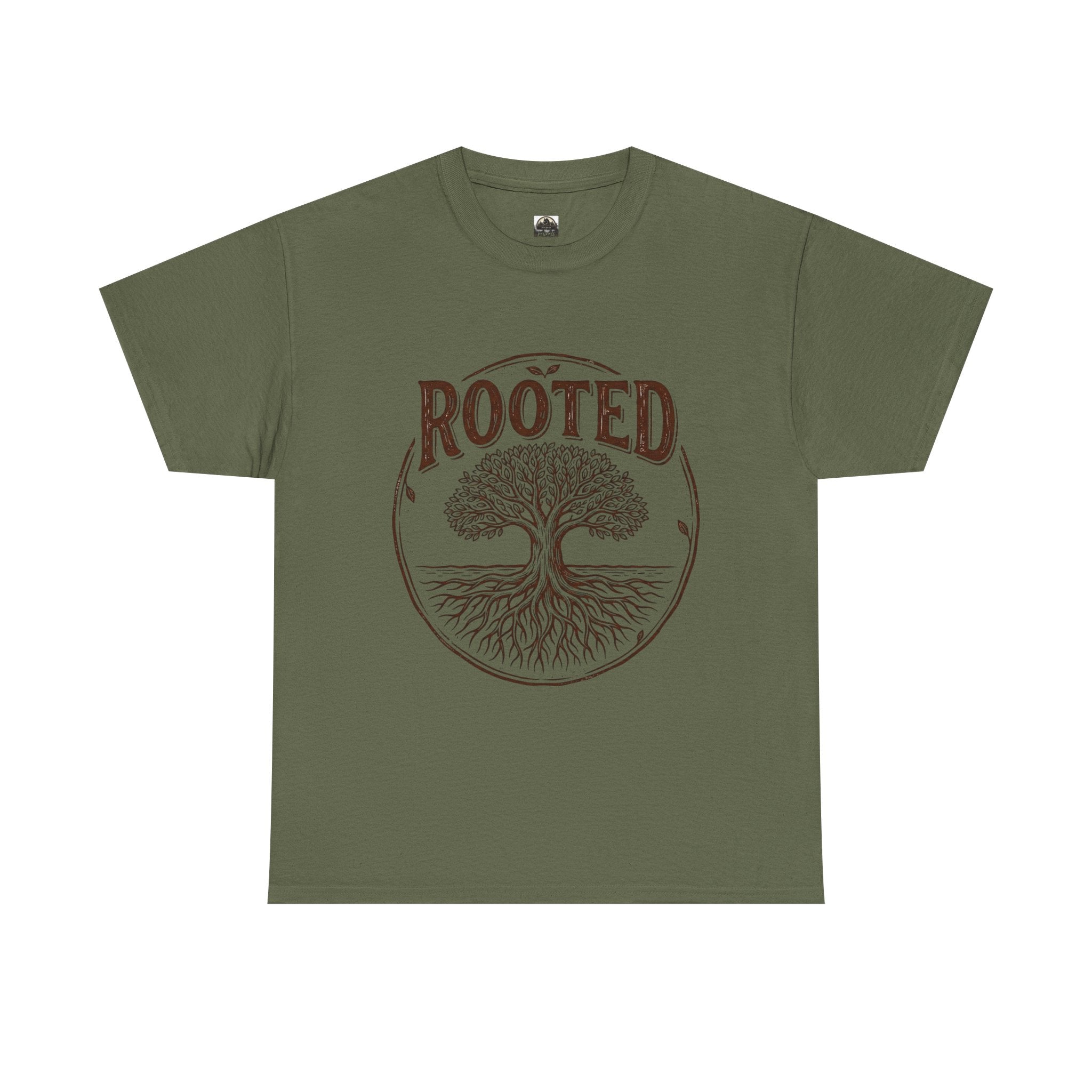 Rooted T t-shirt with nature-inspired artwork - product view 7