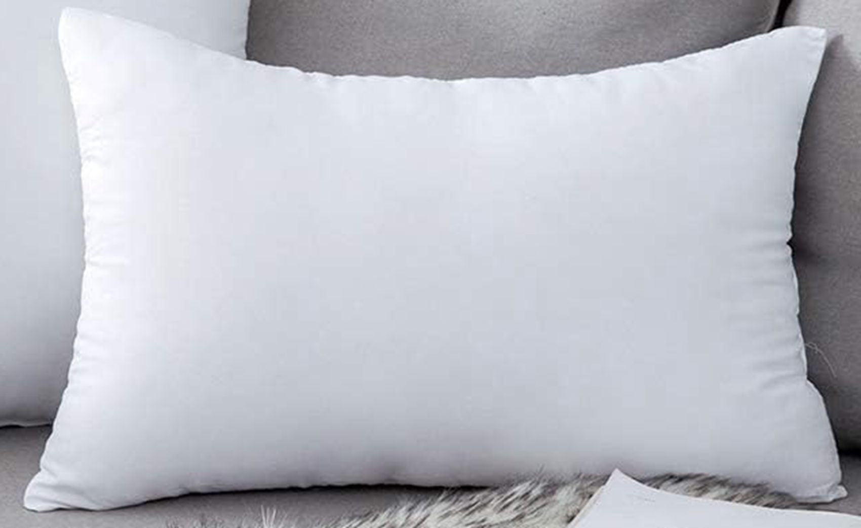 4pcs Throw Pillow Inserts, Square Cushion Inner Soft Fluffy Plump pillow cover with nature-inspired artwork - product view 2