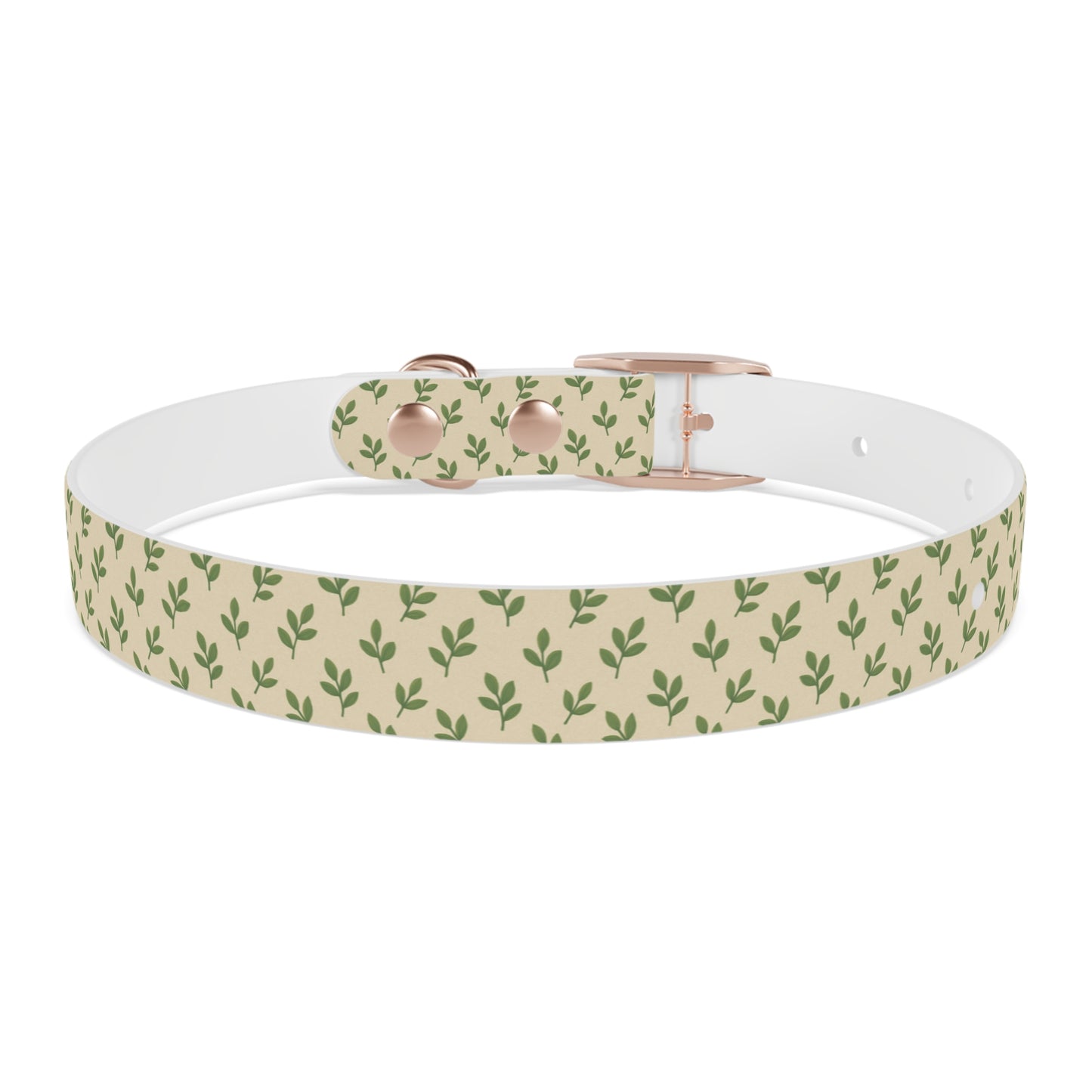 Tranquil Leaf Dog Collar