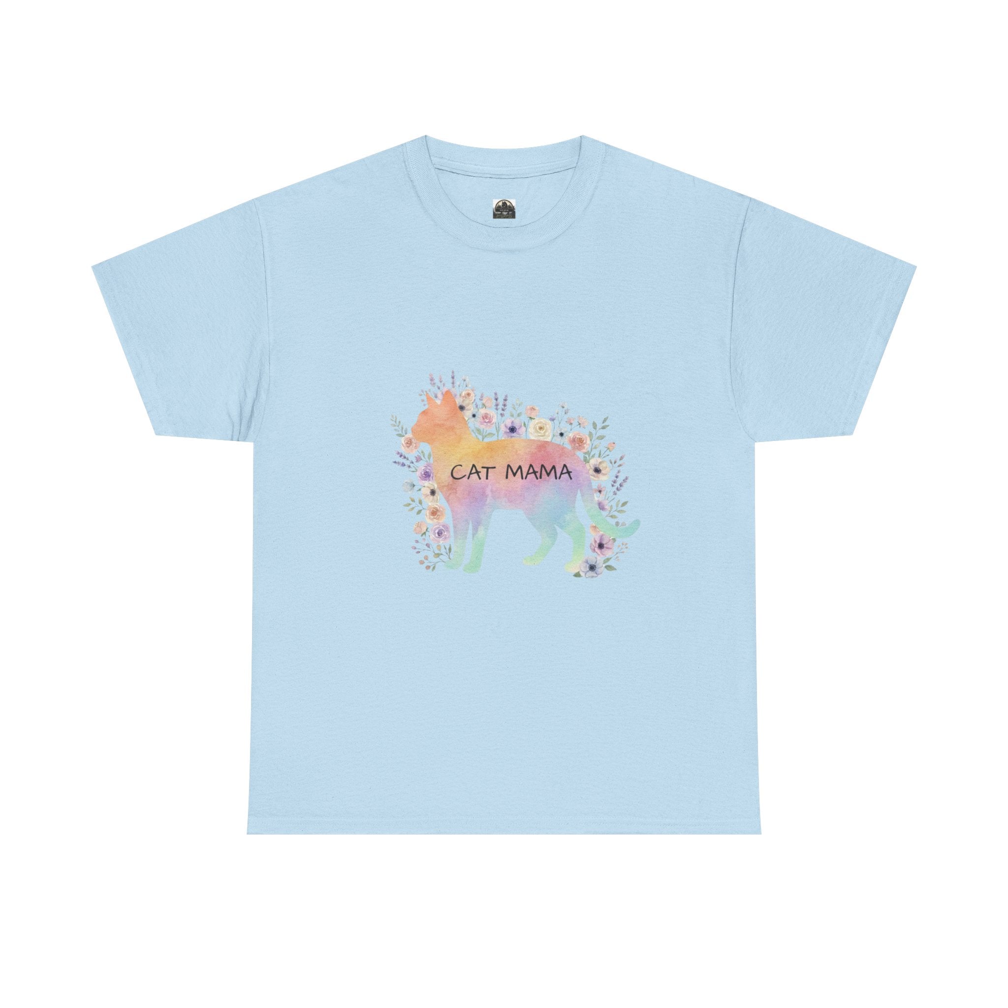 Cat Mama T t-shirt with nature-inspired artwork - product view 7