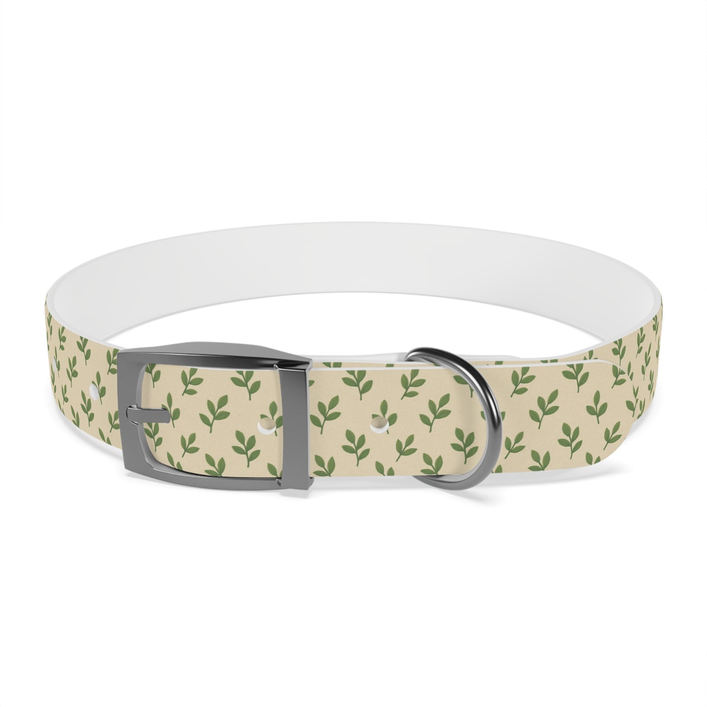 Tranquil Leaf Dog Collar