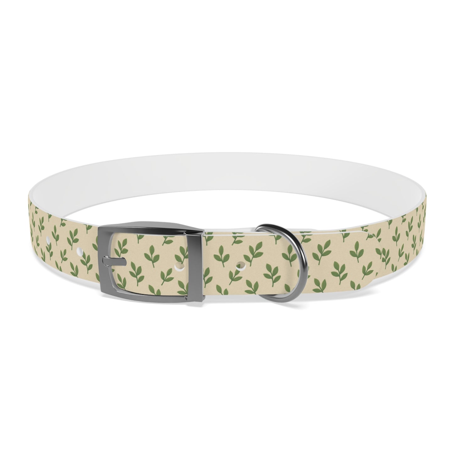 Tranquil Leaf Dog Collar