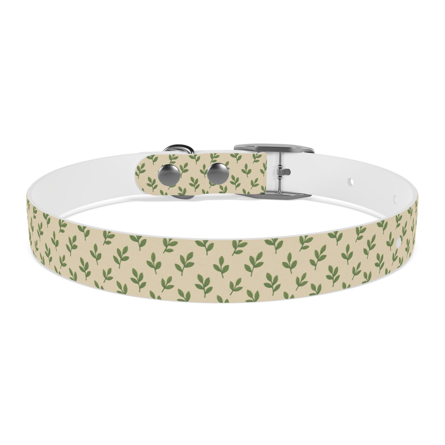 Tranquil Leaf Dog Collar