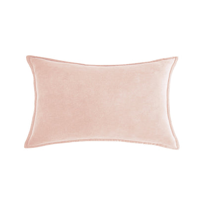 Luxe Velvet Lumbar Pillow 19 Colors Classic Flange Edge Elegant Solid pillow cover with nature-inspired artwork - product view 16