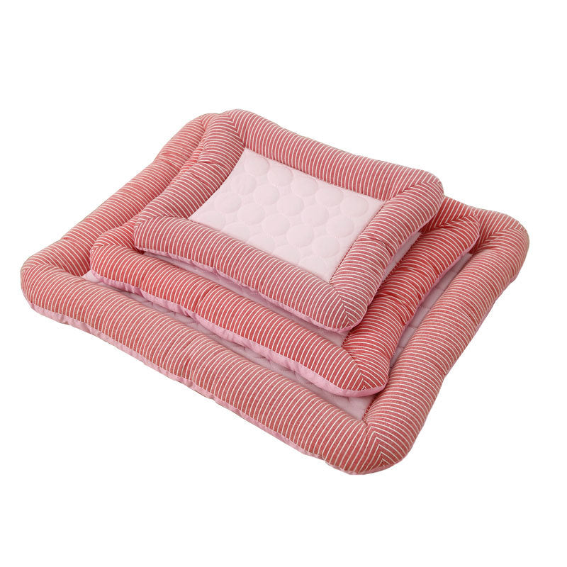 Pet Cooling Pad Bed for Dogs Cats Puppy Kitten Cool Mat Pet Blanket home decor with nature-inspired artwork - product view 6