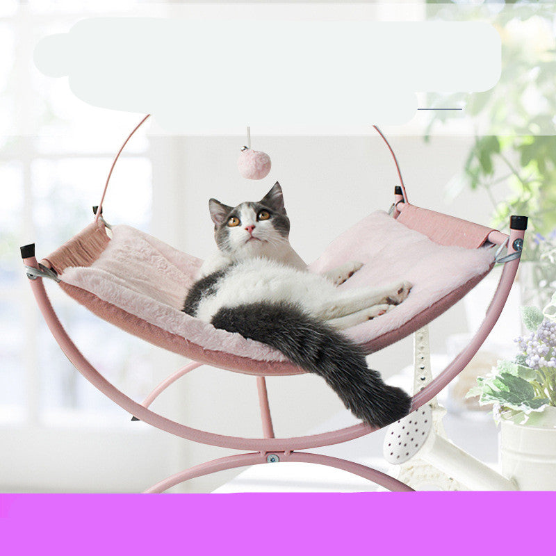 Four Seasons Universal Cat Recliner Cat Bed uncategorized / needs cleanup with nature-inspired artwork - product view 2