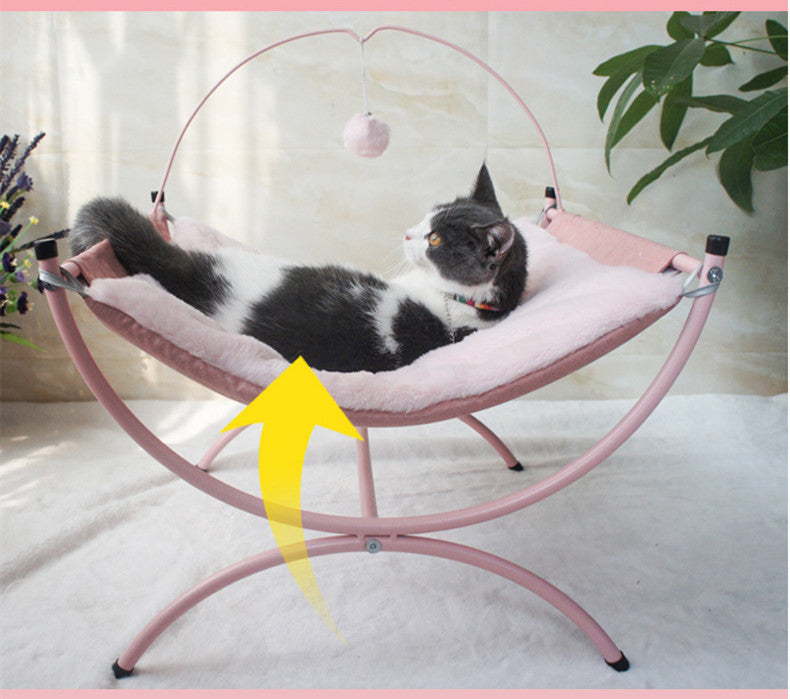 Four Seasons Universal Cat Recliner Cat Bed uncategorized / needs cleanup with nature-inspired artwork - product view 6