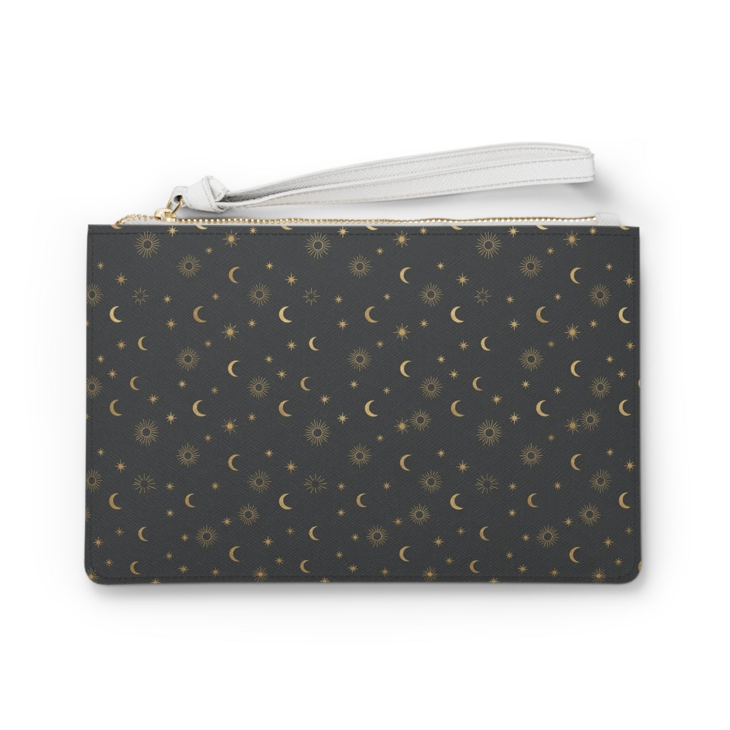 Golden Moon and Star Makeup Bag