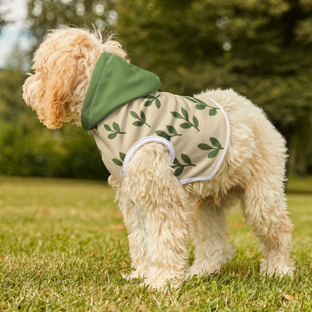 Tranquil Leaf Pet Hoodie pets with nature-inspired artwork