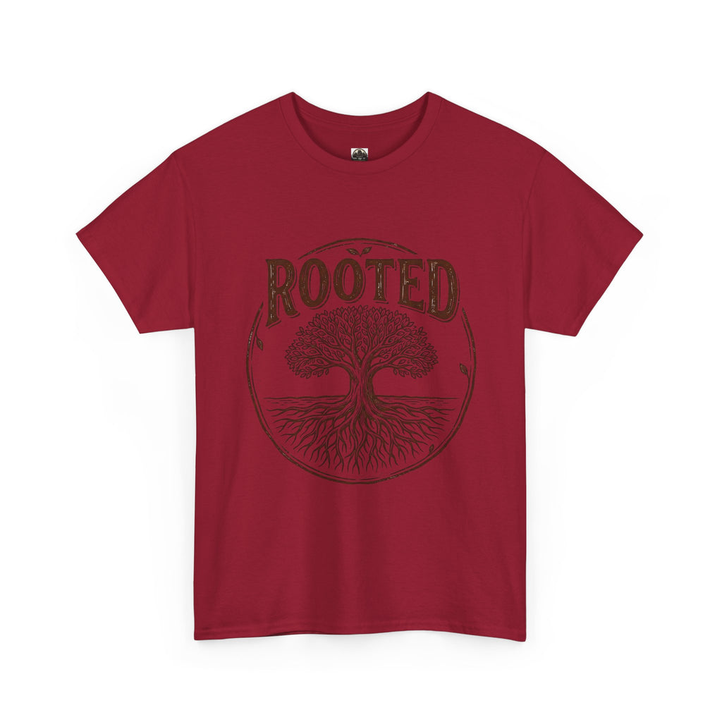 Rooted T t-shirt with nature-inspired artwork - product view 49