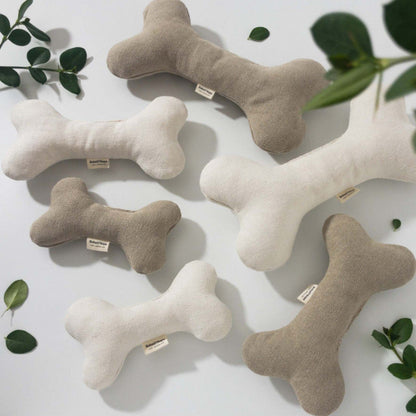 Cotton Velvet Dog Toy Bone Biting Molar Rod uncategorized / needs cleanup with nature-inspired artwork - product view 2