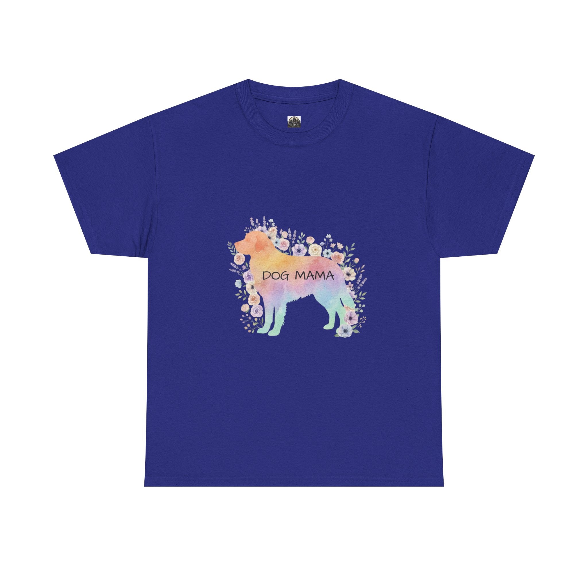 Dog Mama Pastel T t-shirt with nature-inspired artwork - product view 10