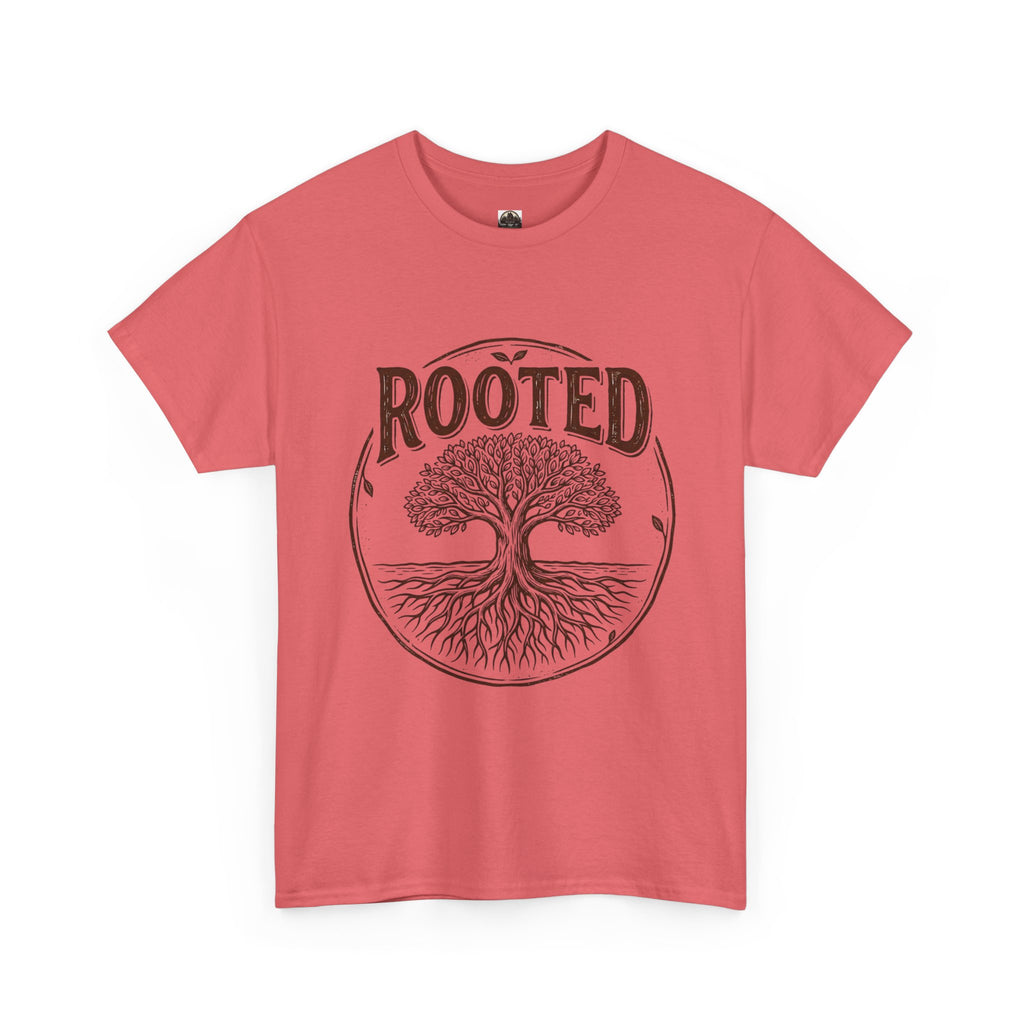 Rooted T t-shirt with nature-inspired artwork - product view 19