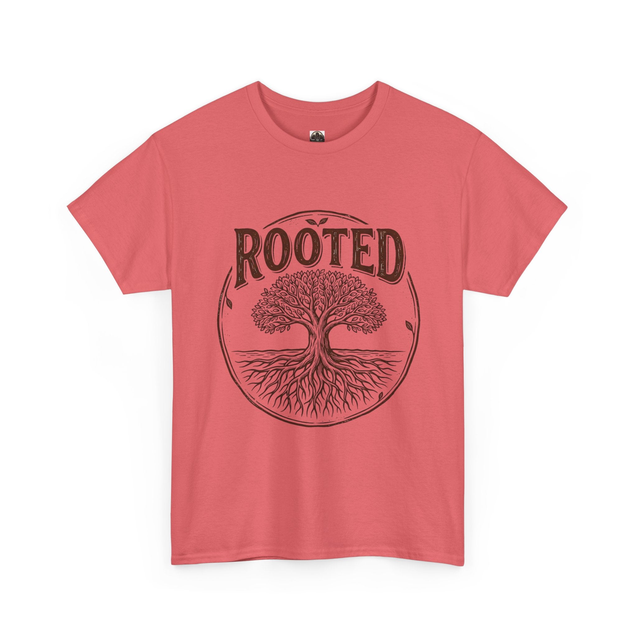 Rooted T t-shirt with nature-inspired artwork - product view 19