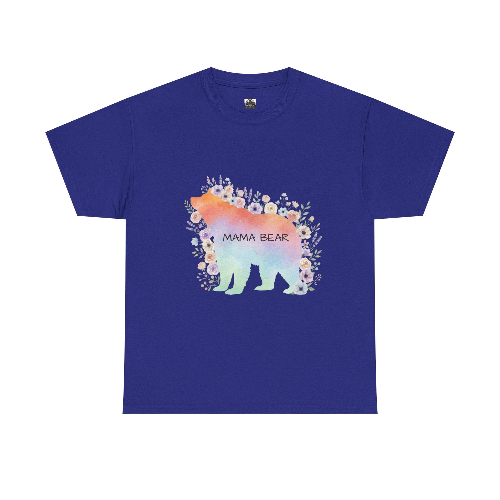Mama Bear Pastel T t-shirt with nature-inspired artwork - product view 9