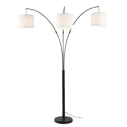 3 Arm Arc Oil-Rubbed Bronze Floor Lamp