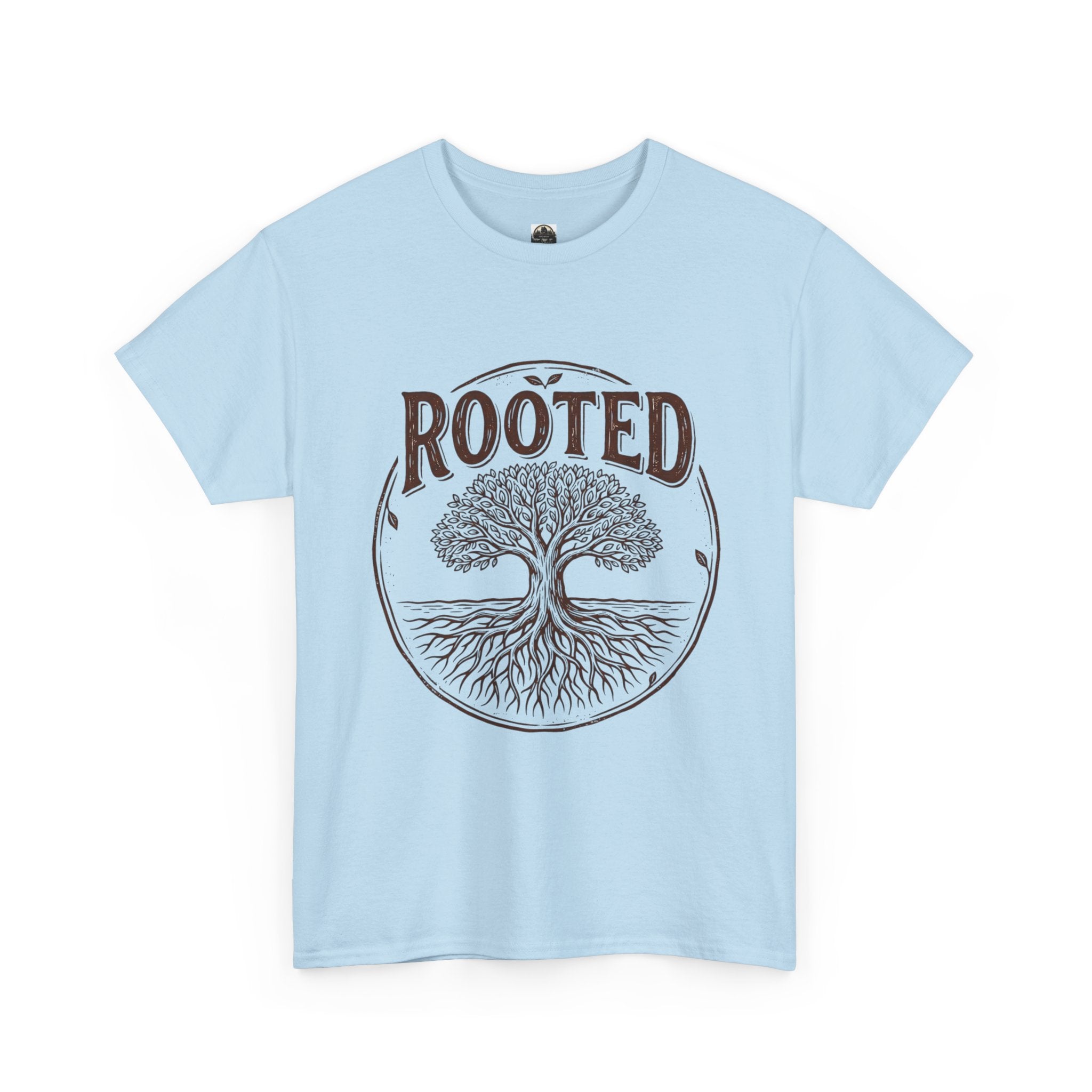 Rooted T t-shirt with nature-inspired artwork - product view 40